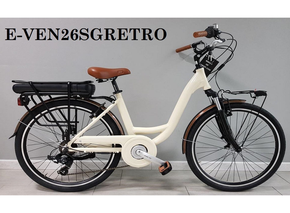 E-BIKE 26 VENERE RETRO 6V